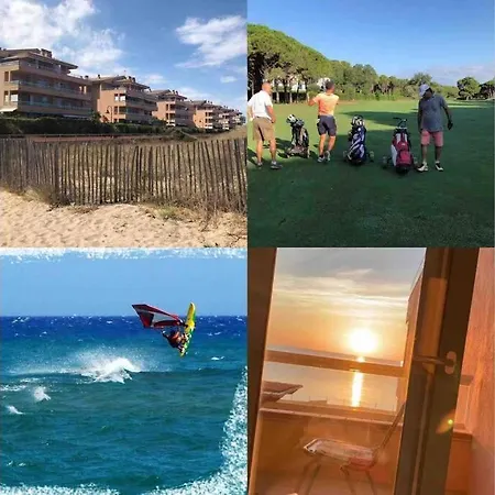 公寓 Paraiso Playa De - Reformado Primera Linea De Mar Con Parking 帕尔斯